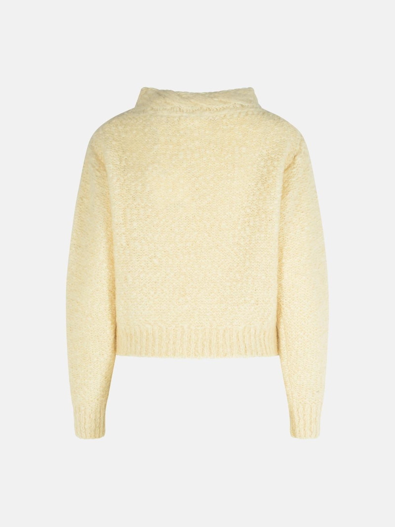 Isabel Marant 'ROMANE' 'ECRU' ALPACA BLEND SWEATER outlook