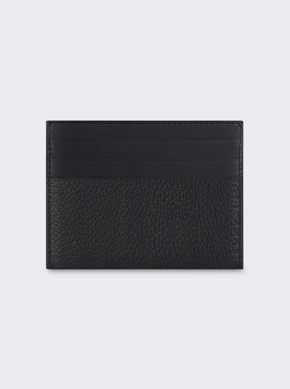 Leather Card Holder Black - 2