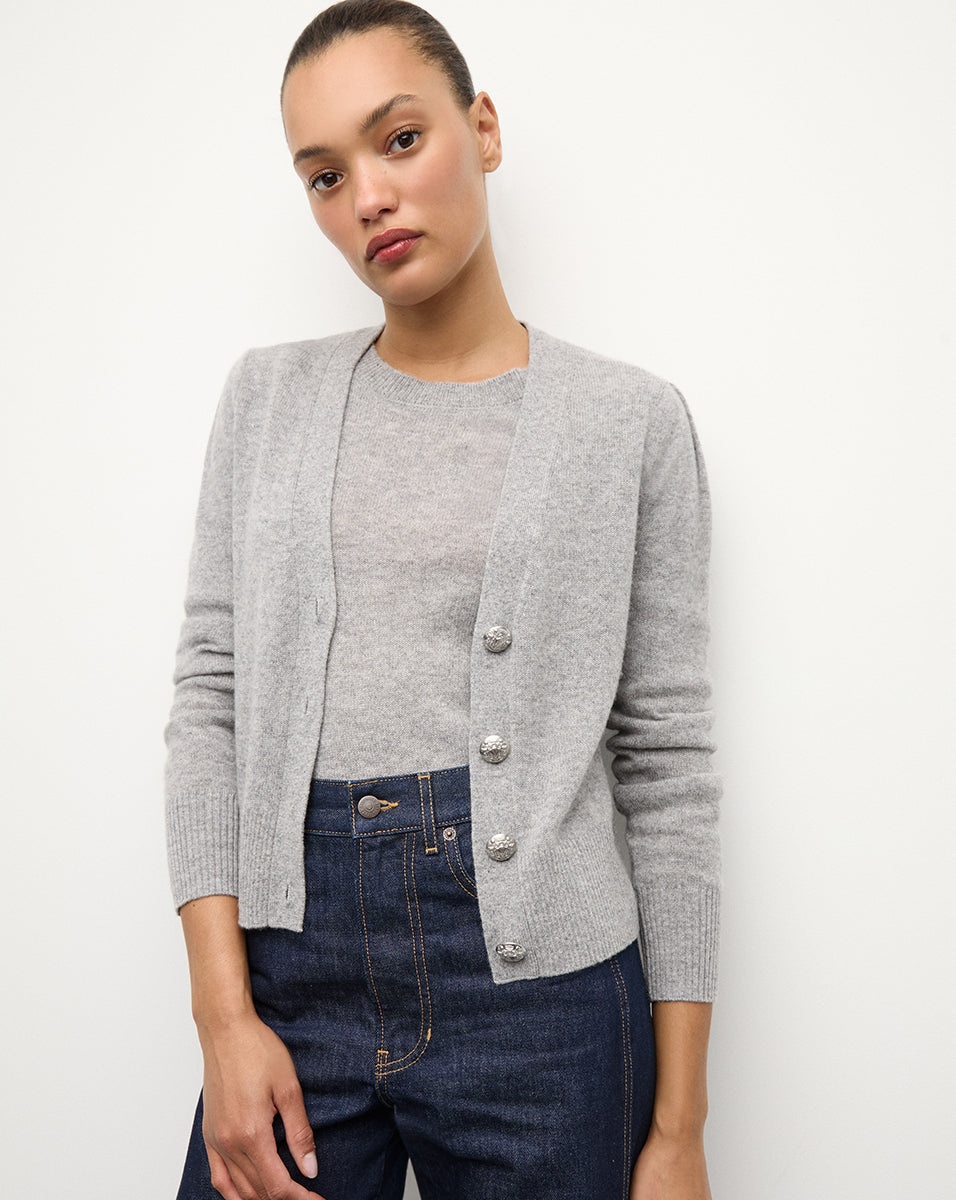 SOLENE CASHMERE CARDIGAN - 2