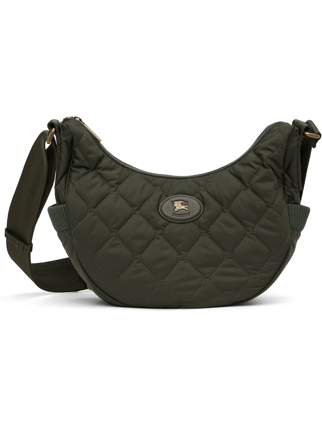 Green Clifton Horseshoe Crossbody Bag - 1