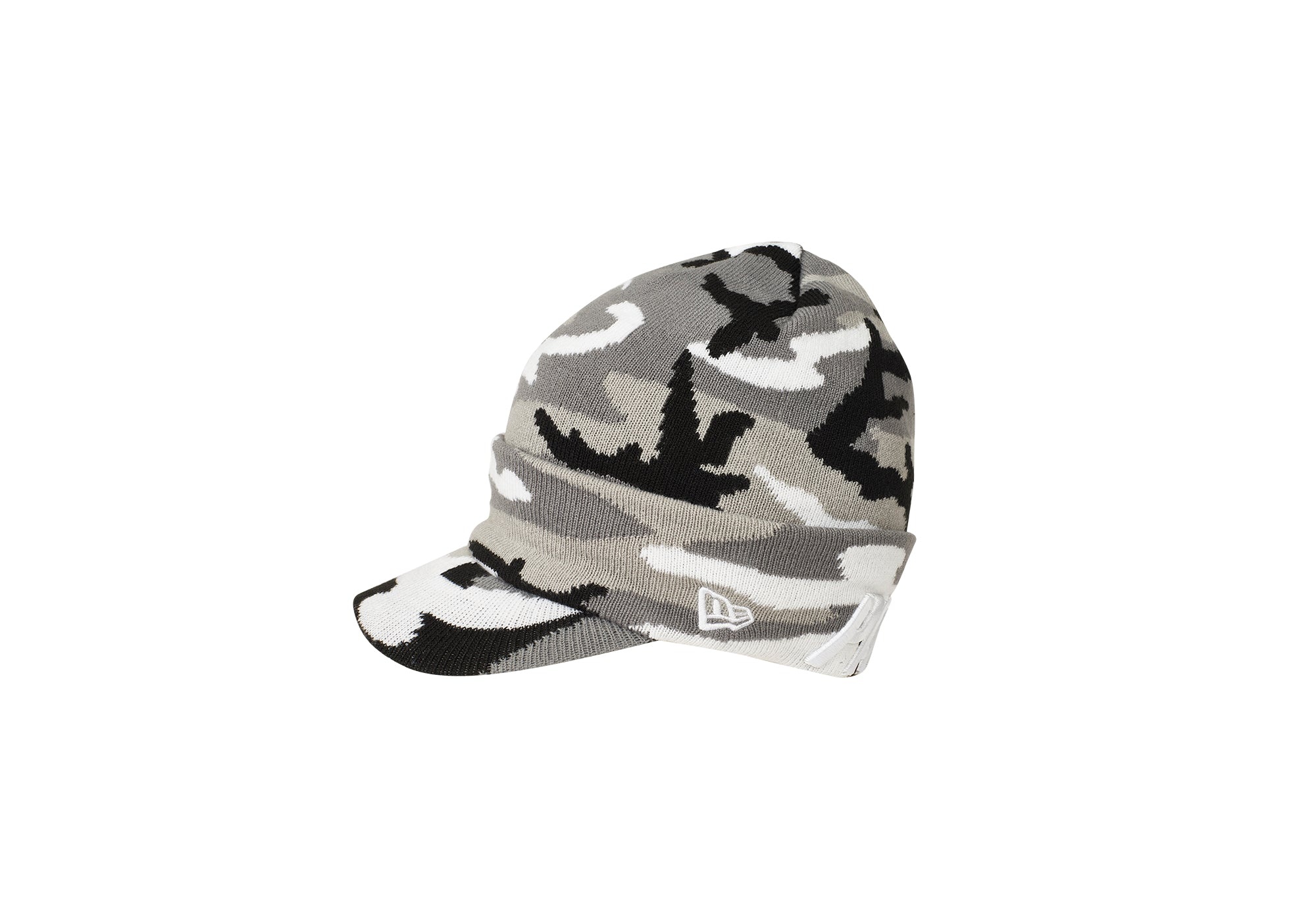 NEW ERA PEAK BEANIE GREY CAMO - 2