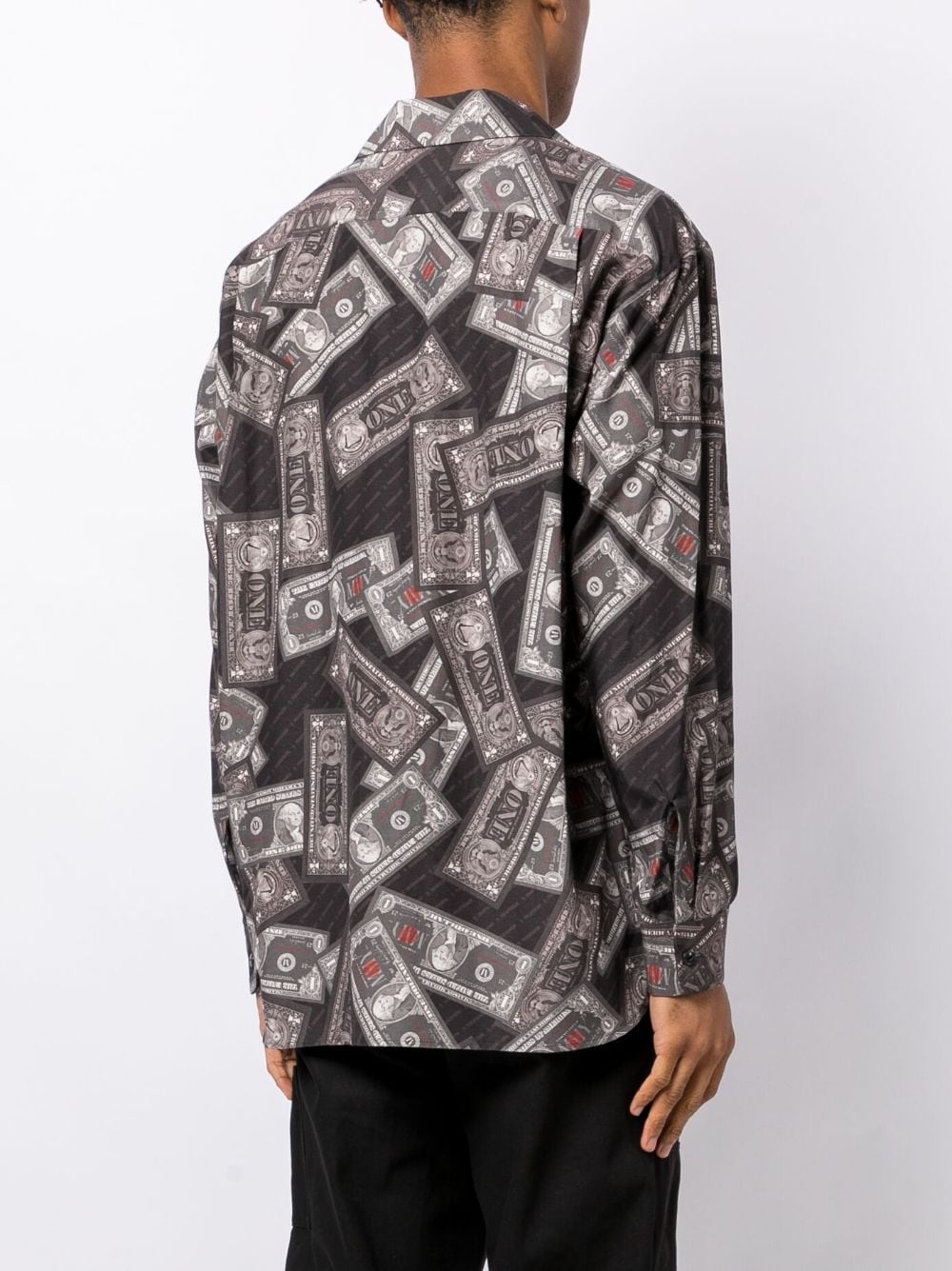 Dollar Bill long-sleeve shirt - 4