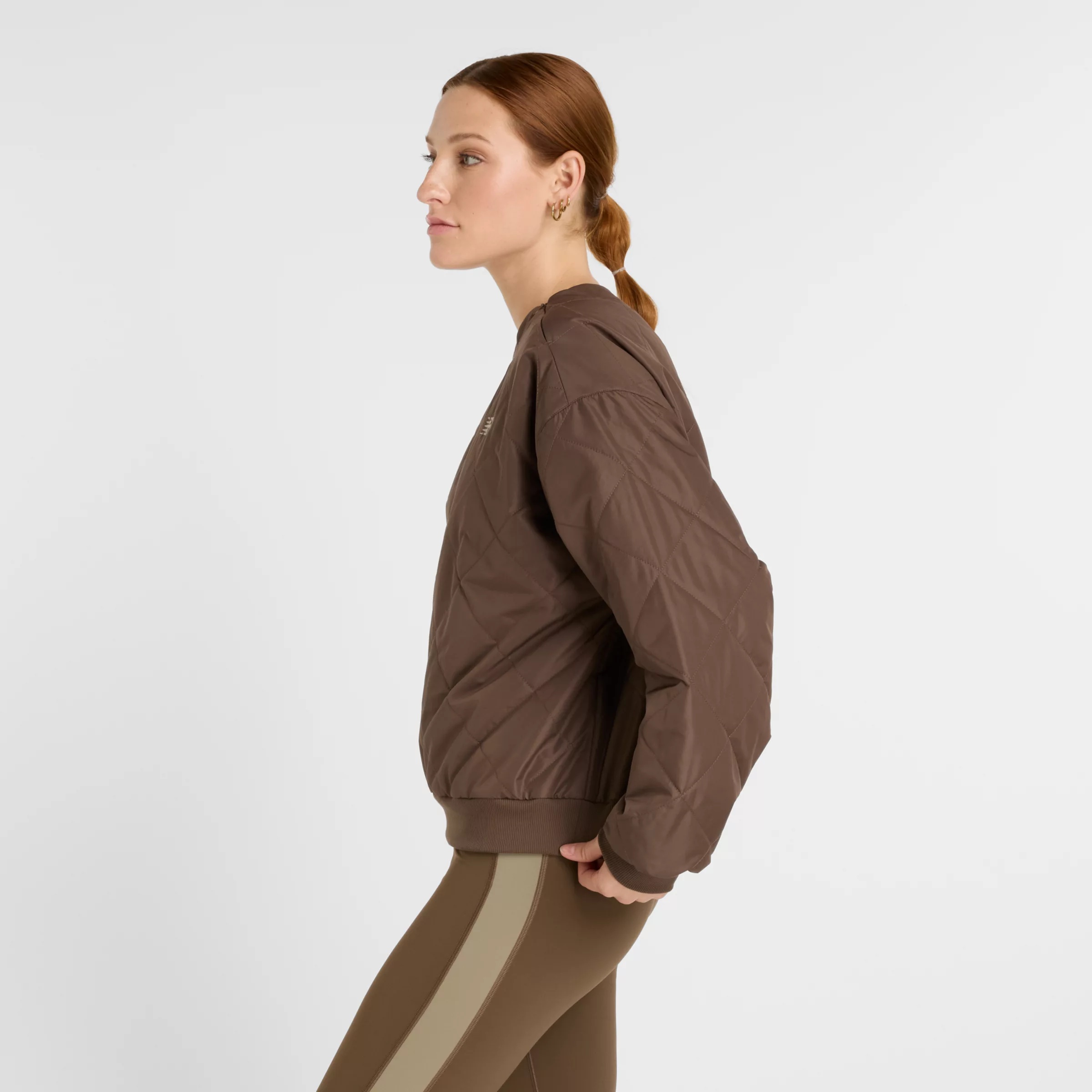 Quilted Woven Crew - 8