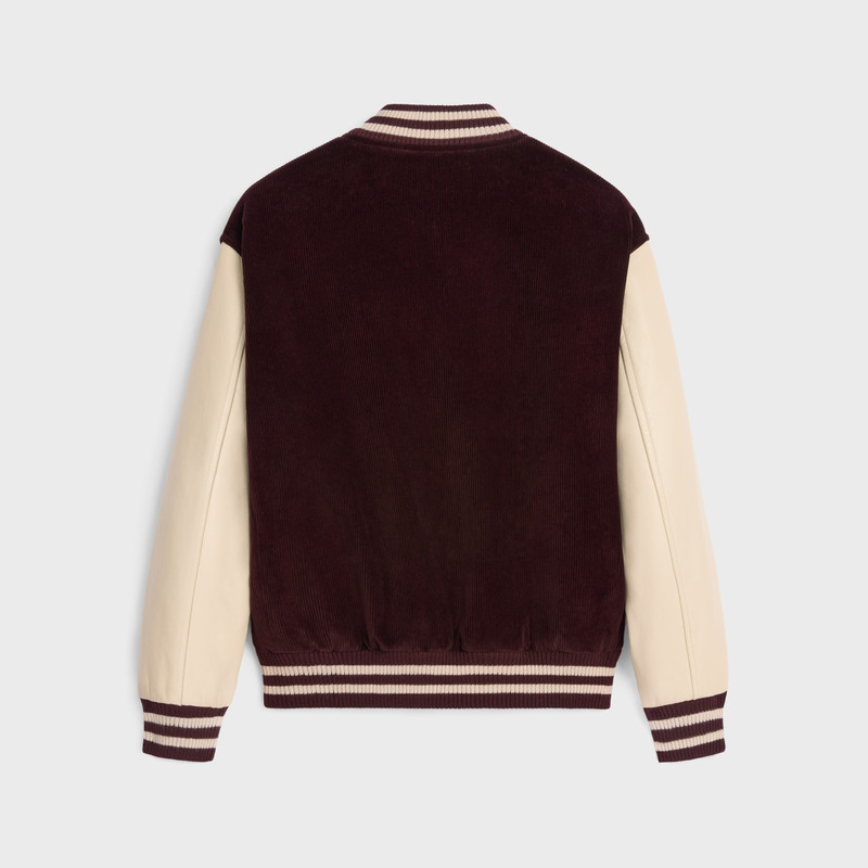 CELINE loose teddy jacket in triomphe corduroy outlook