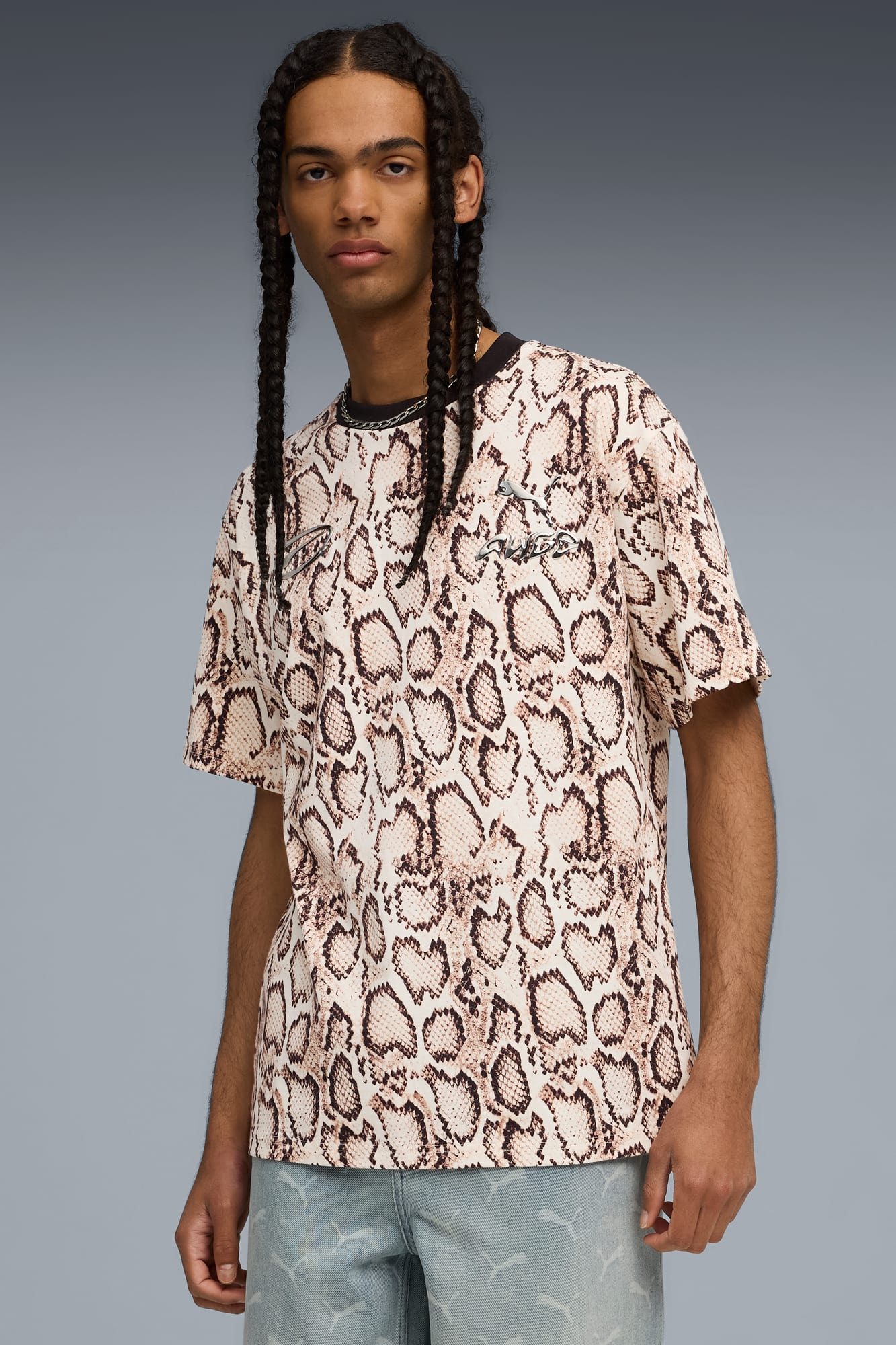 A$AP ROCKY x PUMA Men's Snake Skin Tee - 3