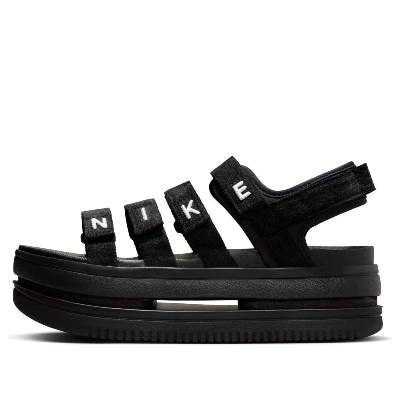 (WMNS) Nike Icon Classic SE Sandals 'Black' FJ2596-001 - 1