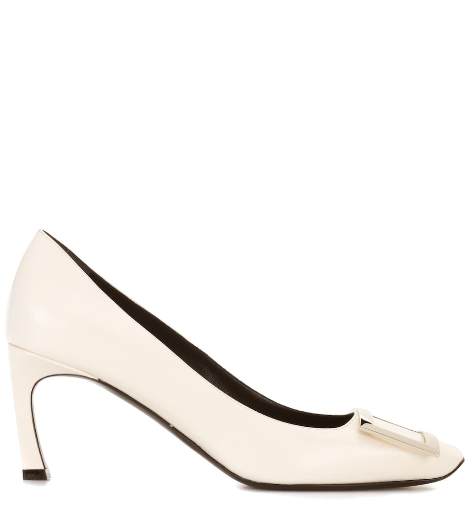 Belle Vivier Trompette leather pumps - 4