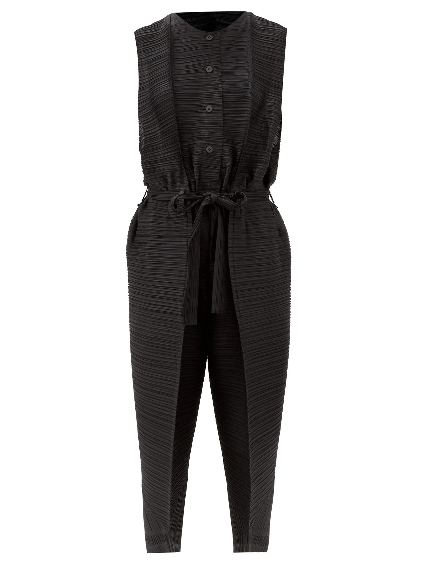 Thicker Bounce technical-pleated jumpsuit - 1