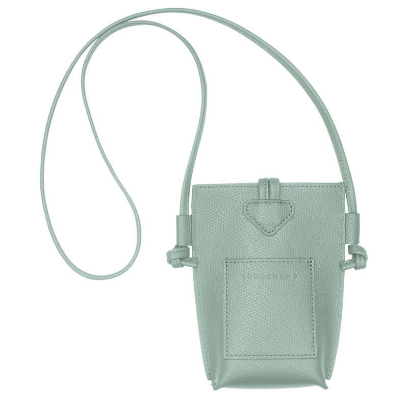 Le Roseau Phone case Celadon - Leather 4