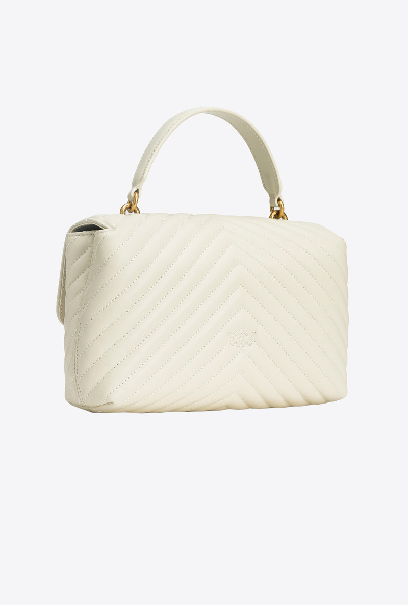 PINKO CLASSIC LADY LOVE BAG PUFF CHEVRON outlook