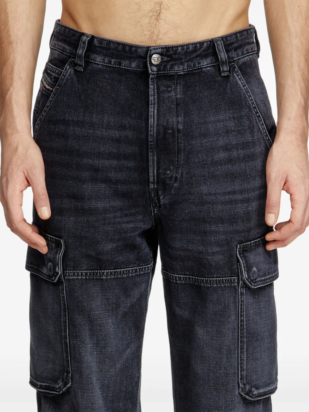 Jean Cargo en denim - 7