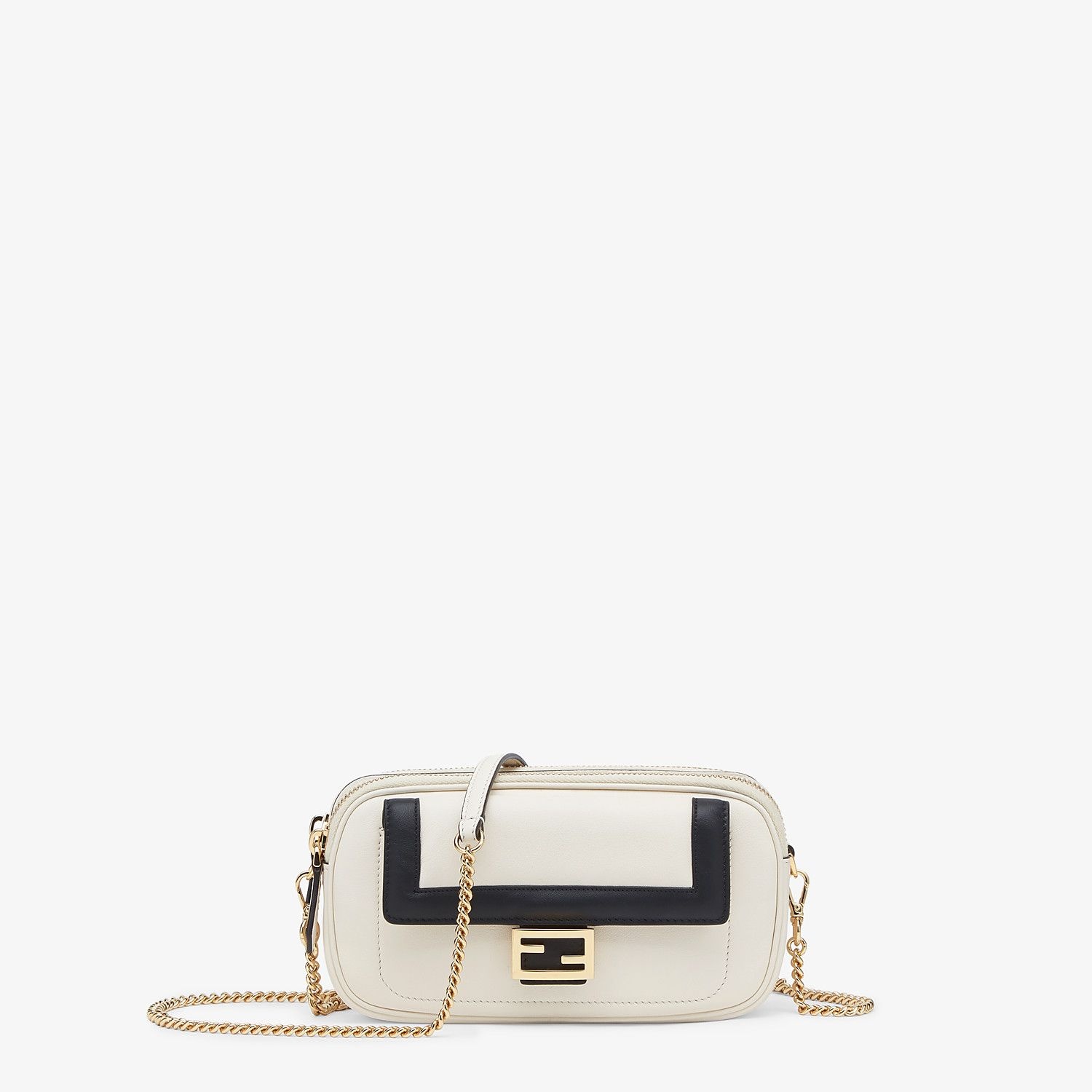 White leather mini bag - 1