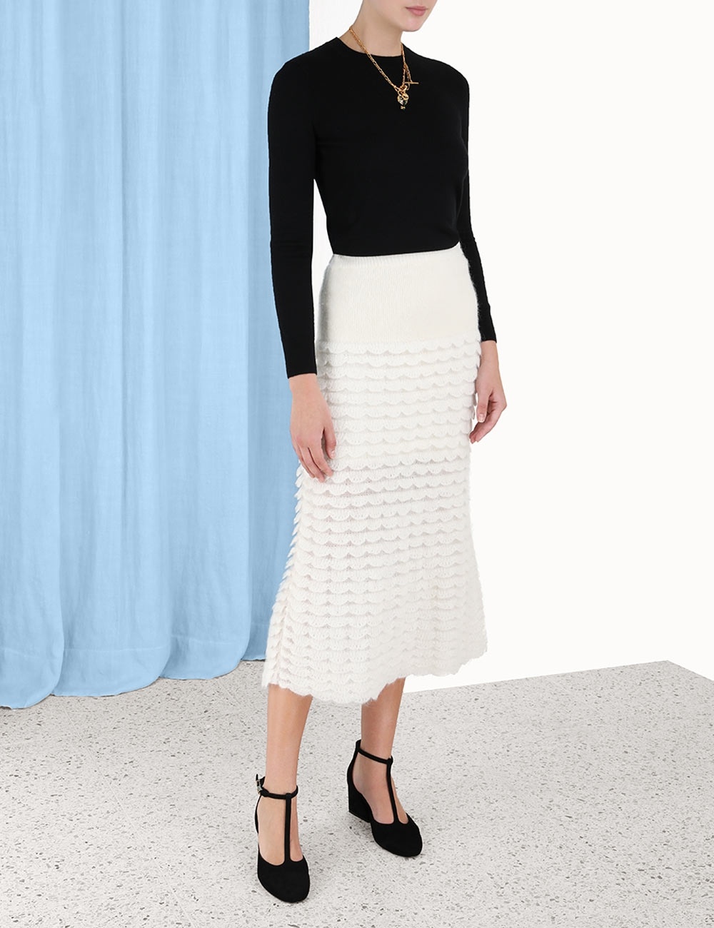 LUMINOSITY SCALLOP SKIRT - 7