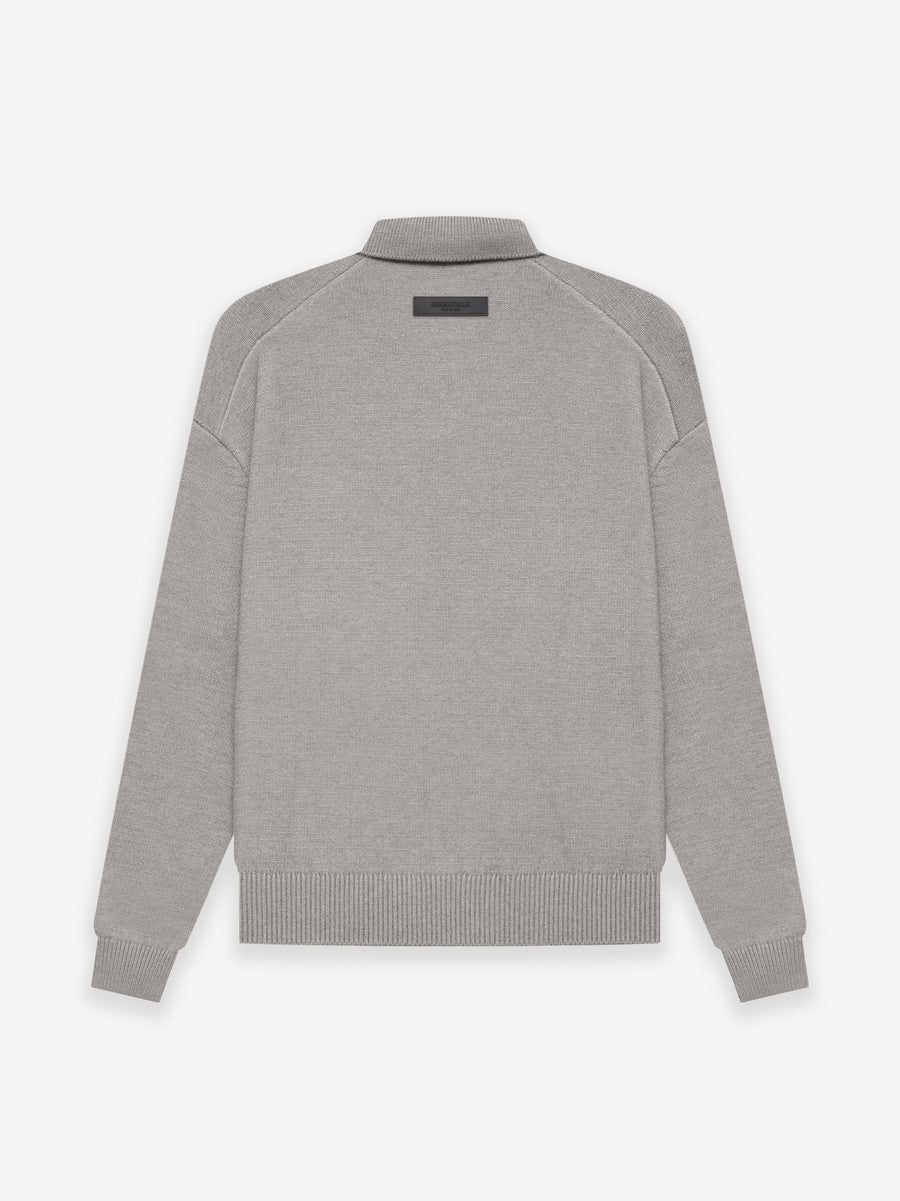 Knit Ls Polo - 2
