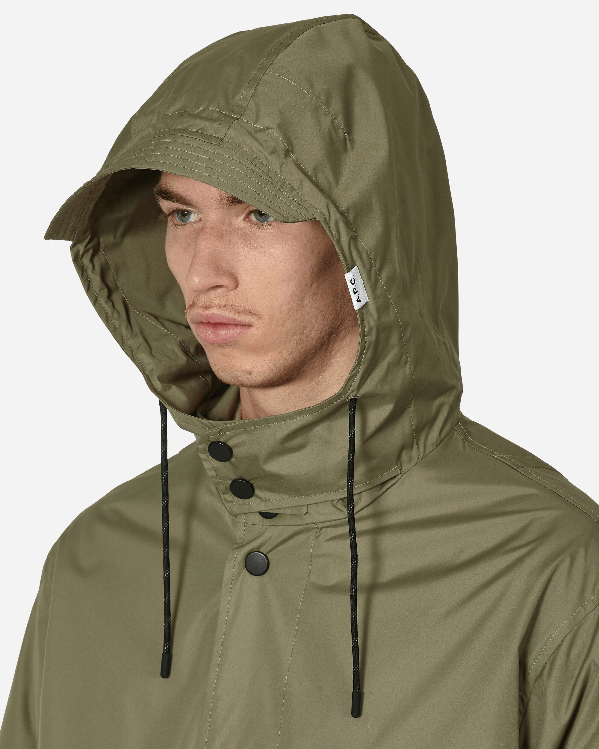 パーカー・フーディ A.P.C. SS24 ANTONNY PARKA (PSAII.M30192 JAB KAKI CLAIR) パーカー・フーディ A.P.C. SS24 ANTONNY PARKA (PSAII.M30192