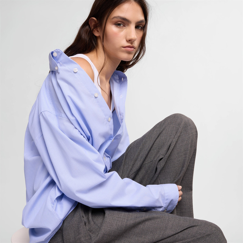 Shirt in milleraies poplin 5