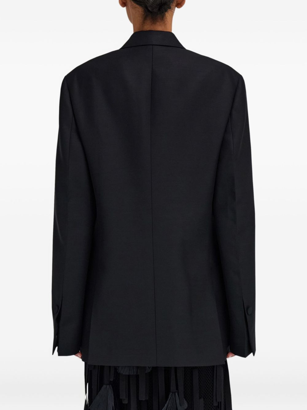 satin-lapel tuxedo jacket - 4
