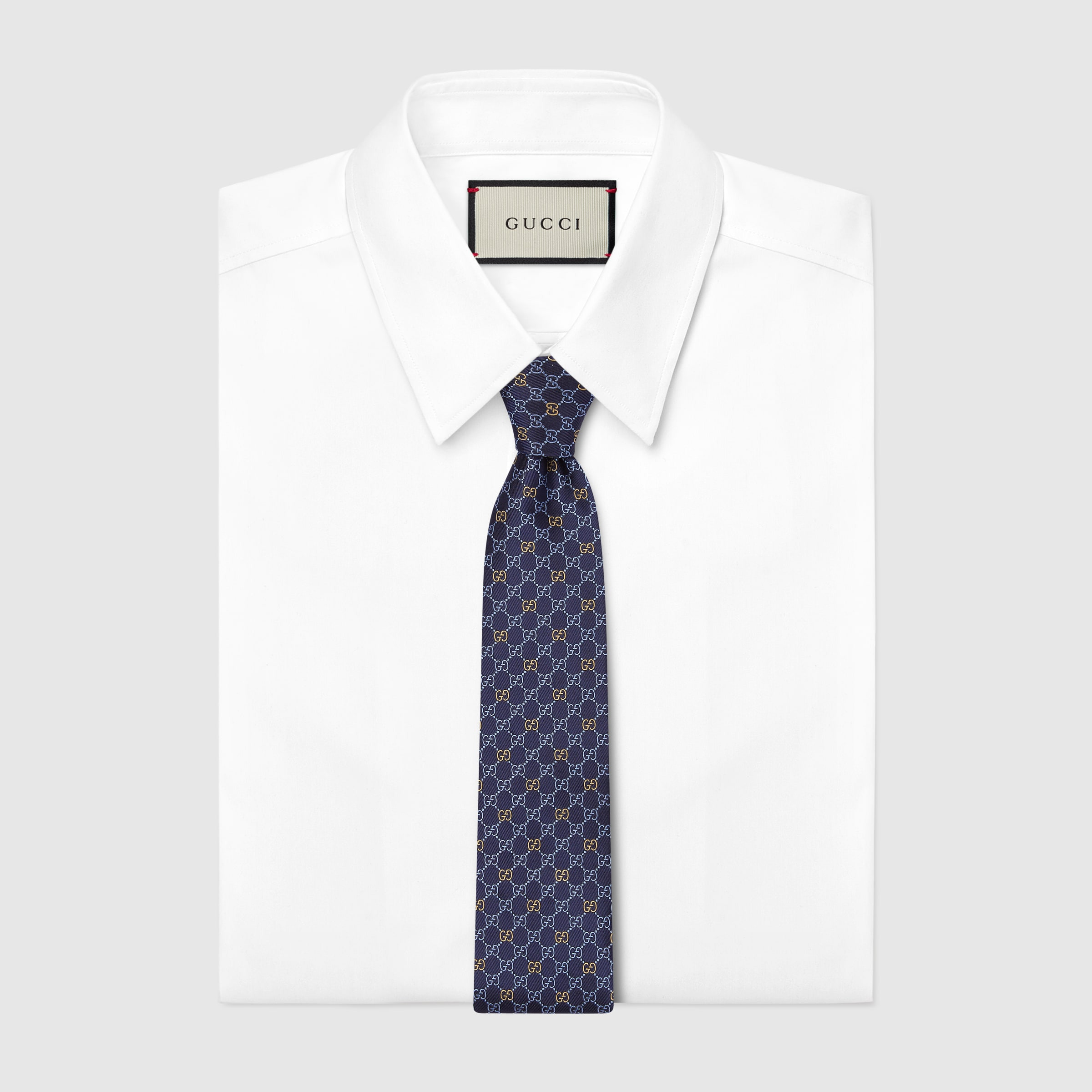 GG silk jacquard tie - 2