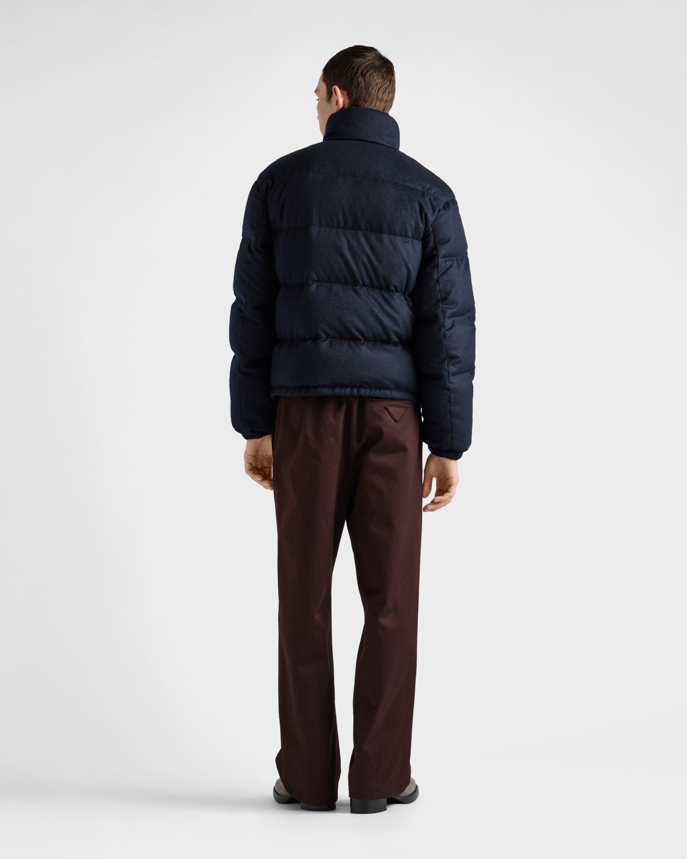 Medium-weight cashmere down jacket - 5