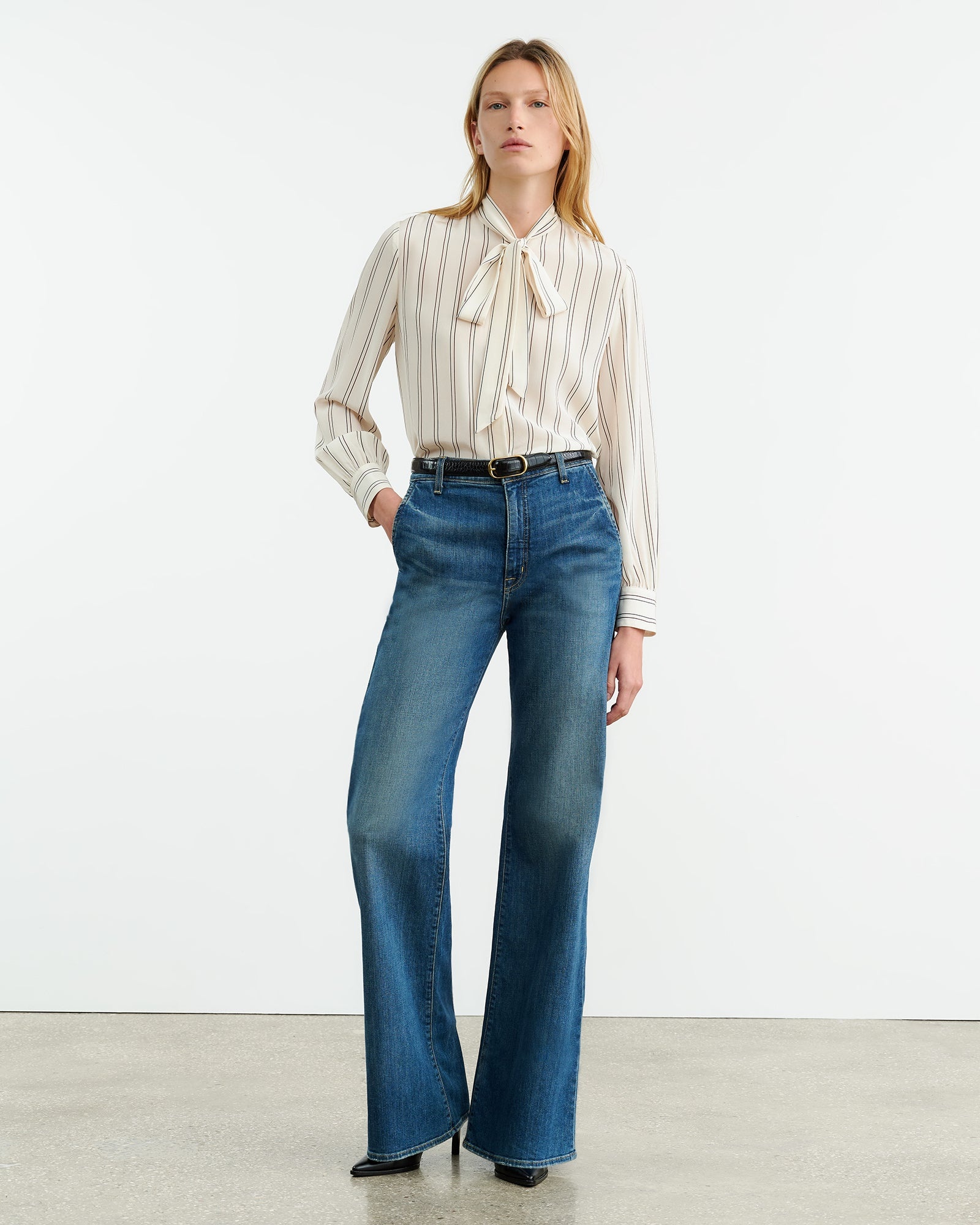 IRINA SILK BLOUSE - 4
