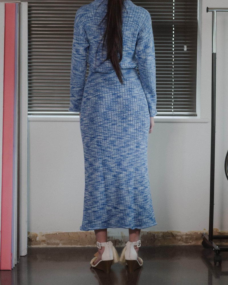 BASERANGE Drip Skirt - Organic Cotton Knit outlook