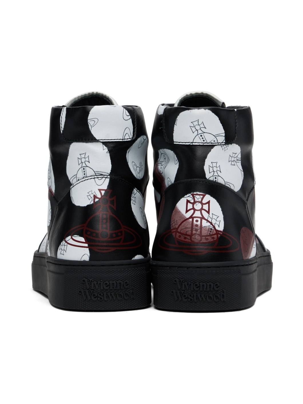 Black Classic High Top Sneakers - 2