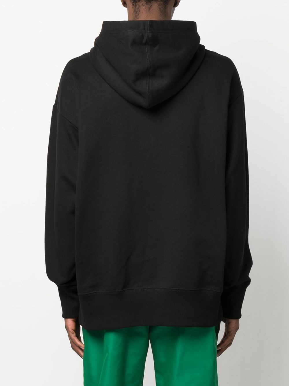 logo-detail drawstring hoodie - 4