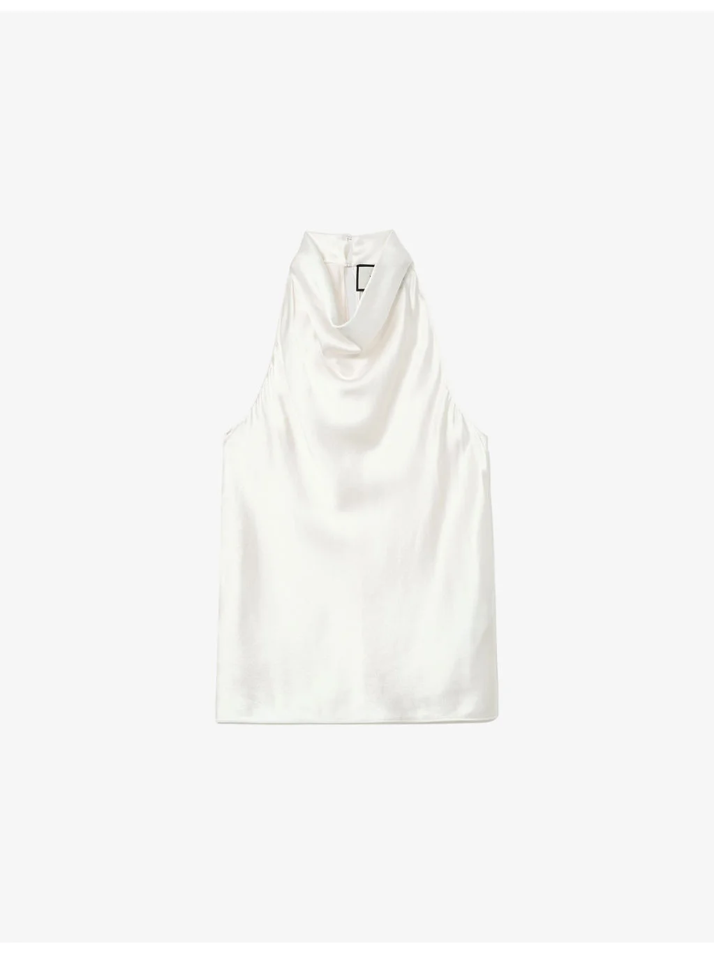 Kora Cowl-Neck Silk Top - 1