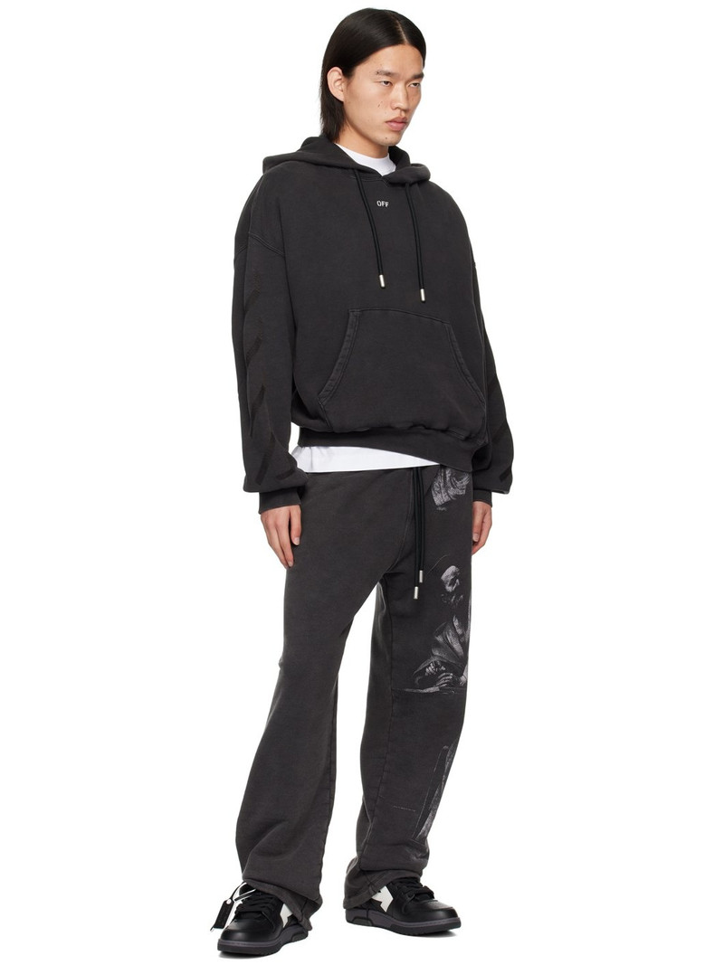 Off-White Black S.Matthew Over Hoodie outlook