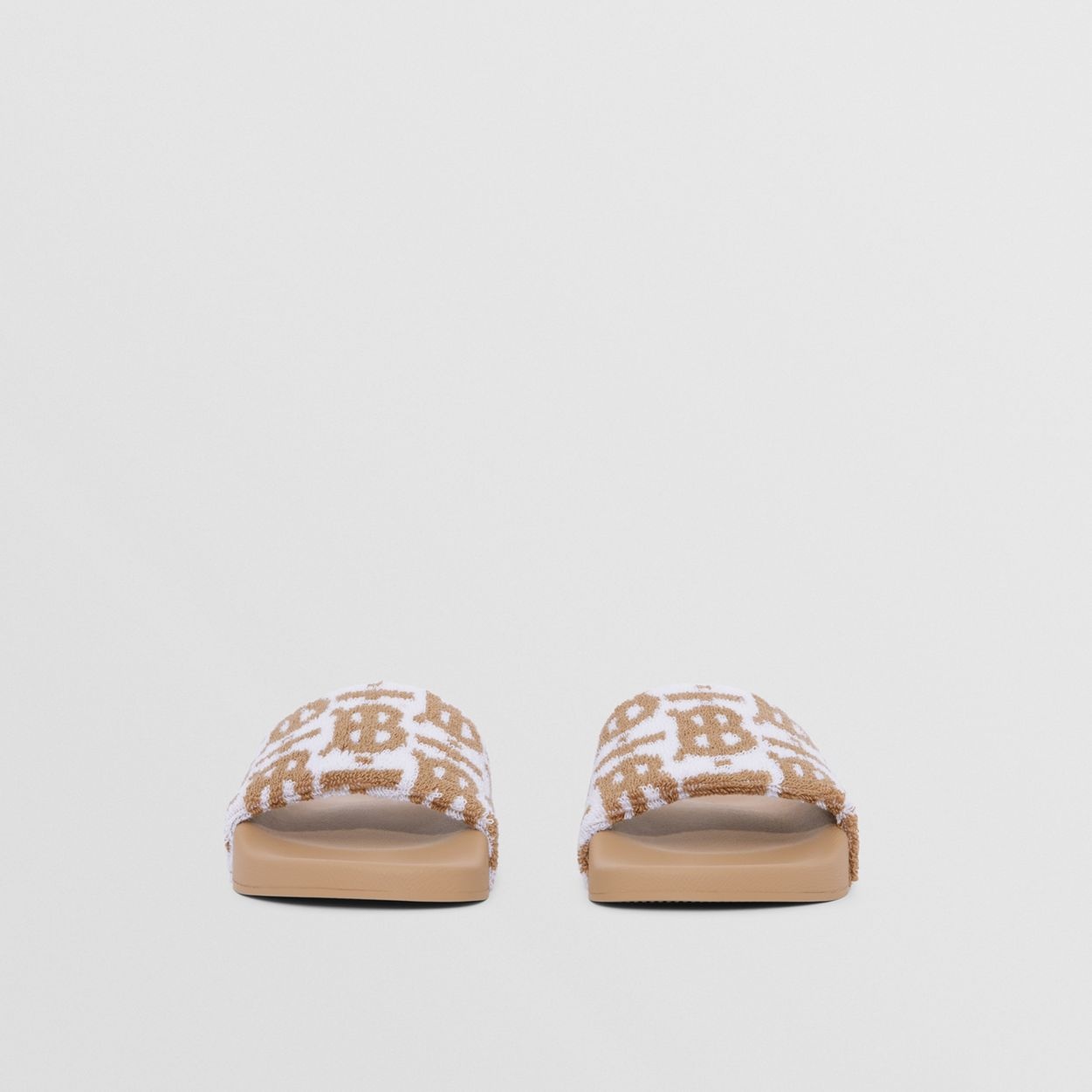 Monogram Cotton Jacquard Slides - 4