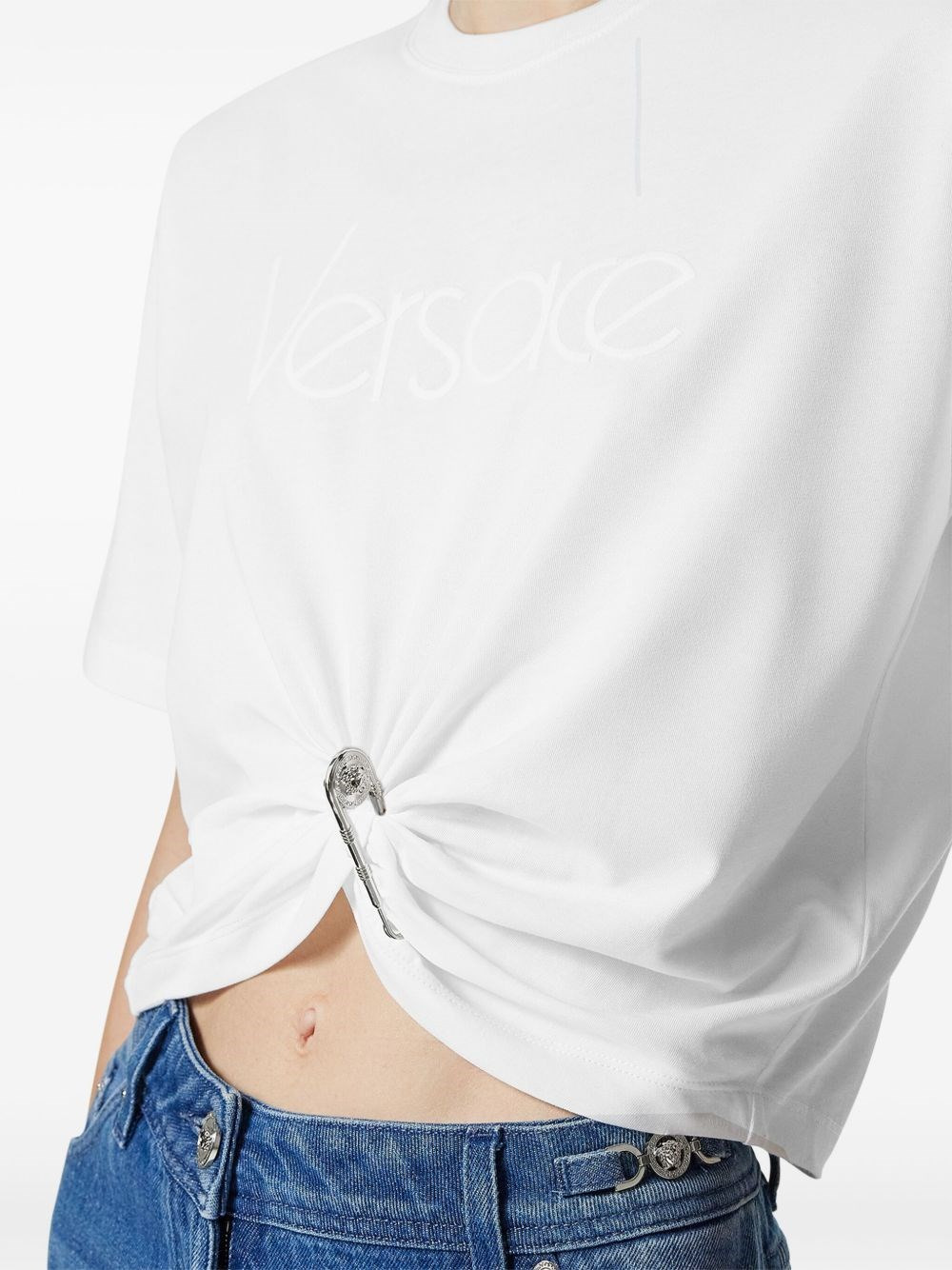Logo cotton t-shirt - 3