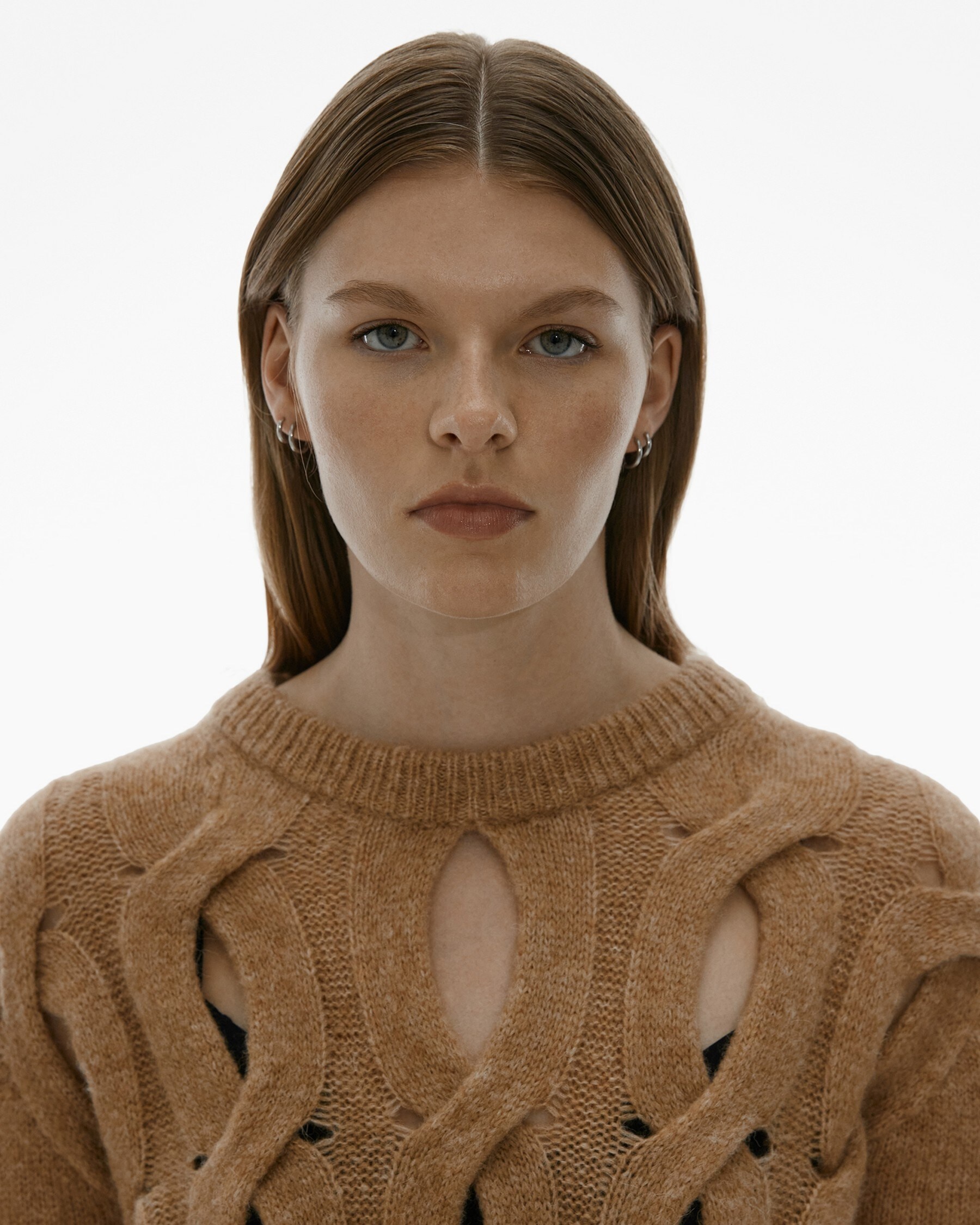CABLE KNIT SWEATER - 7