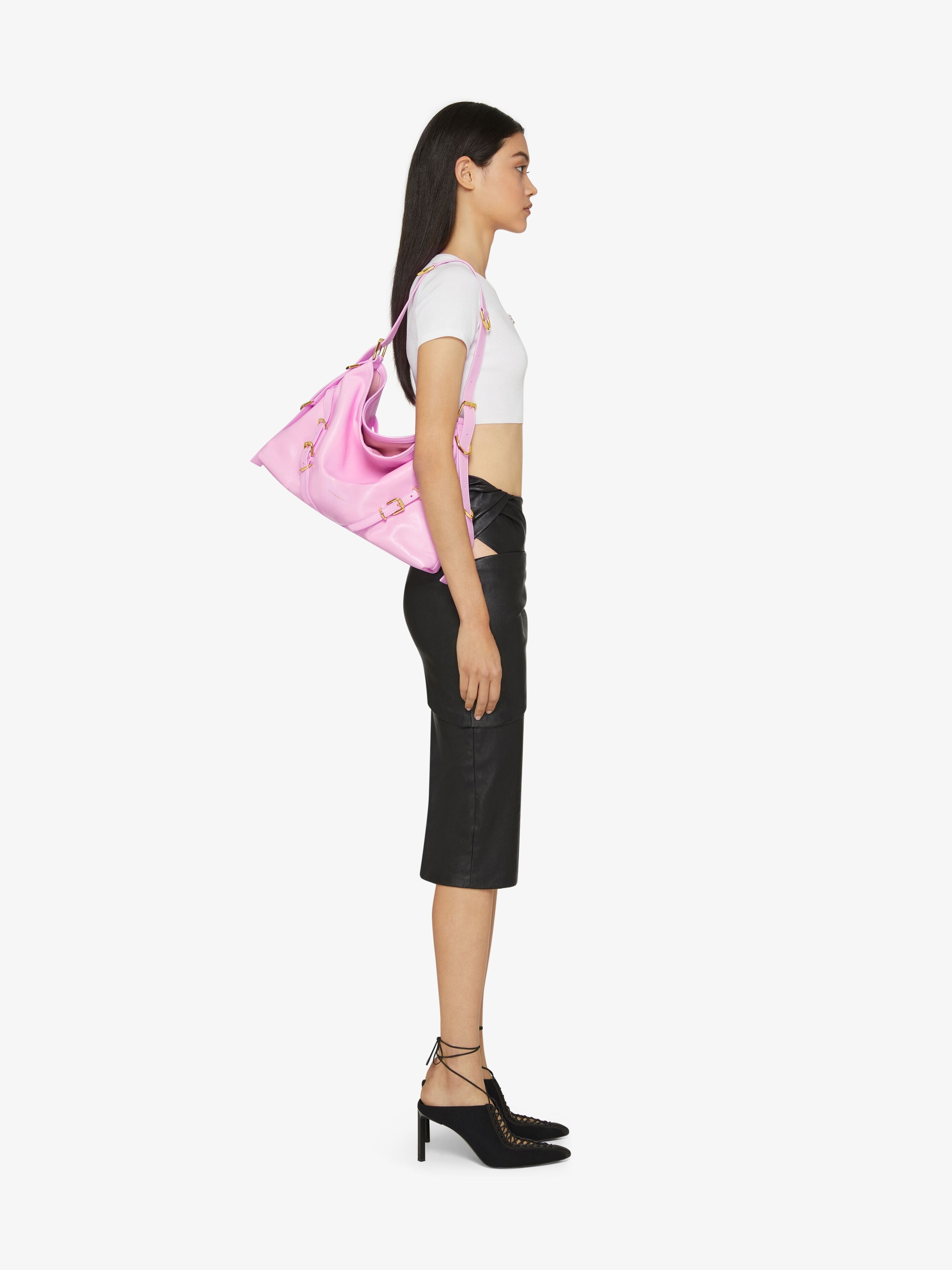 MEDIUM VOYOU BAG IN LEATHER - 3