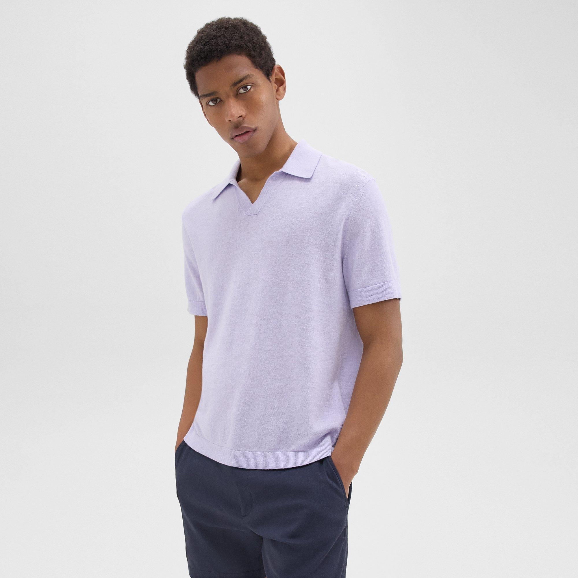 Brenan Polo Shirt in Cotton-Linen - 2