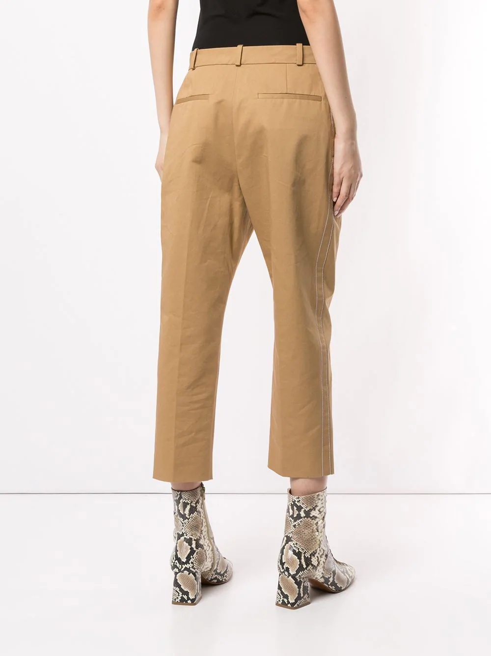 classic cropped trousers - 4