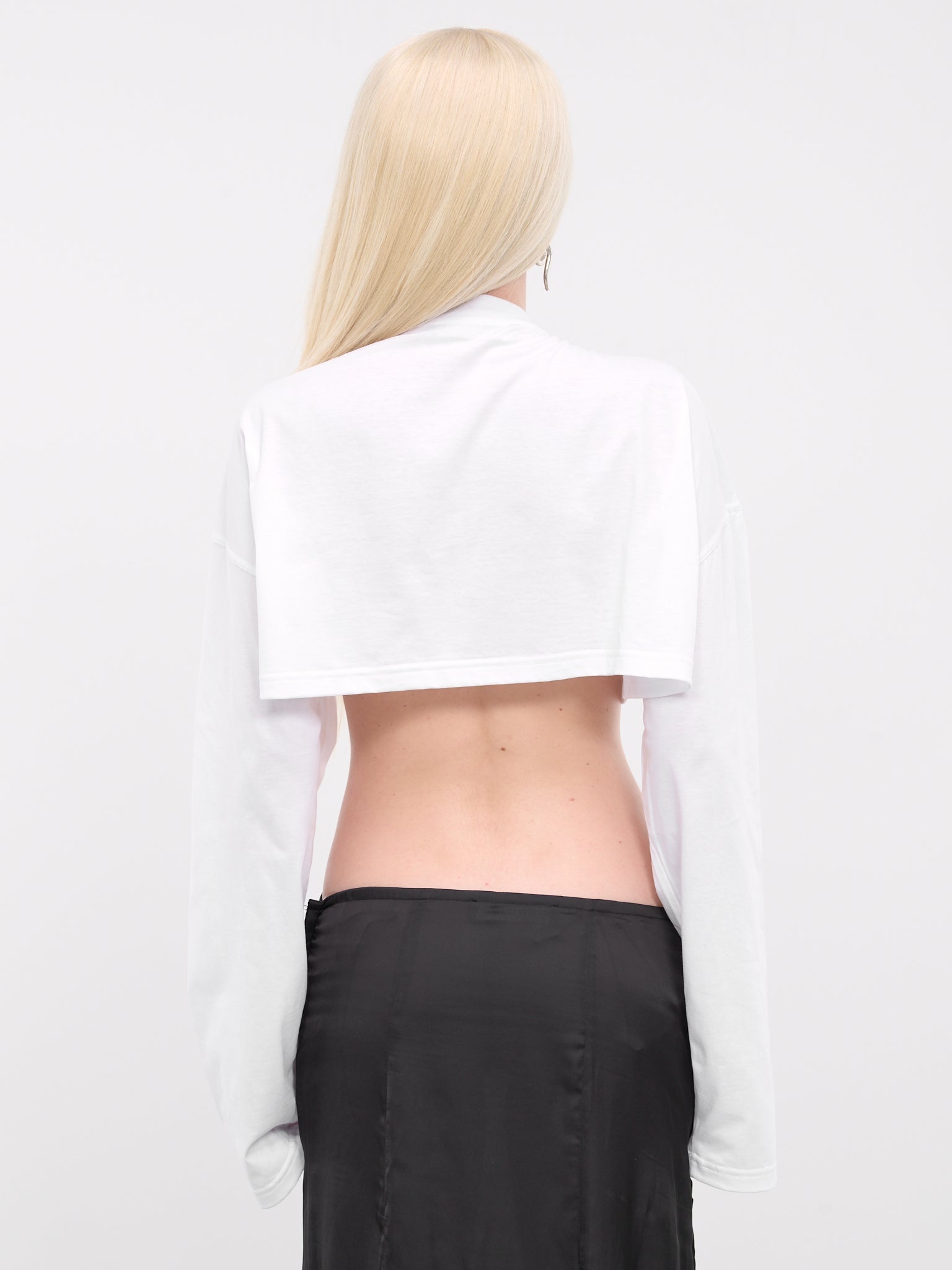 Scrunched Logo Crop Top - 3