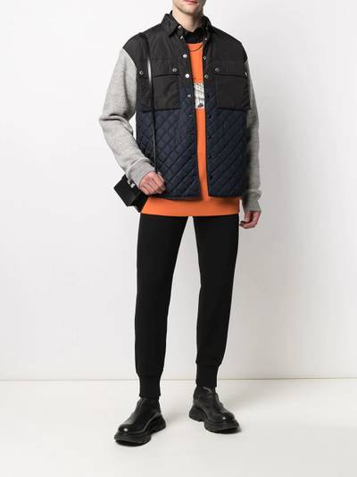 DSQUARED2 flap-pocket quilted jacket outlook