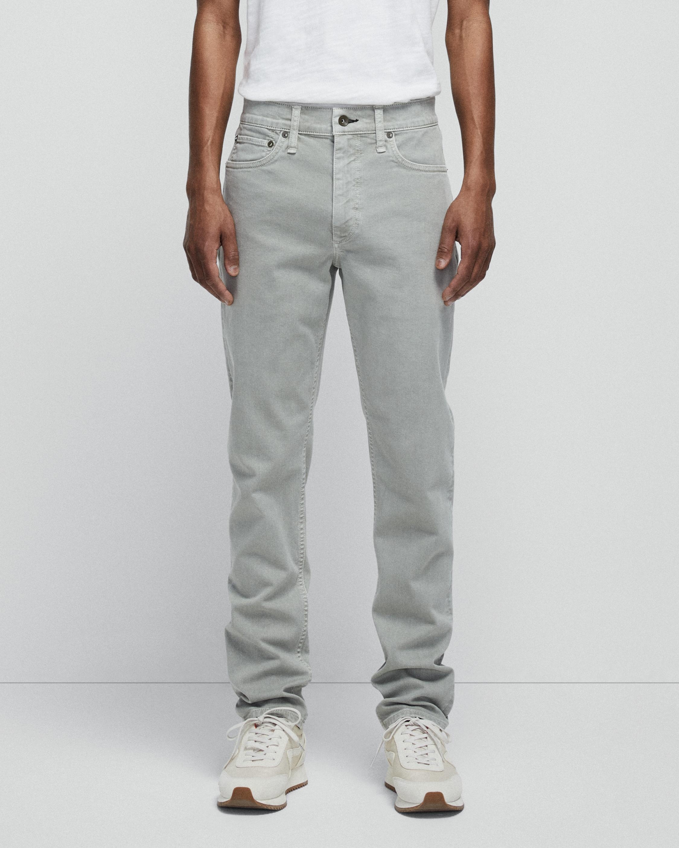 Fit 2 - Pigeon
Slim Fit Light Grey Aero Stretch Jean - 4