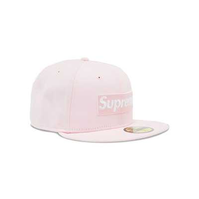 Supreme Supreme Sharpie Box Logo New Era 'Pink' outlook