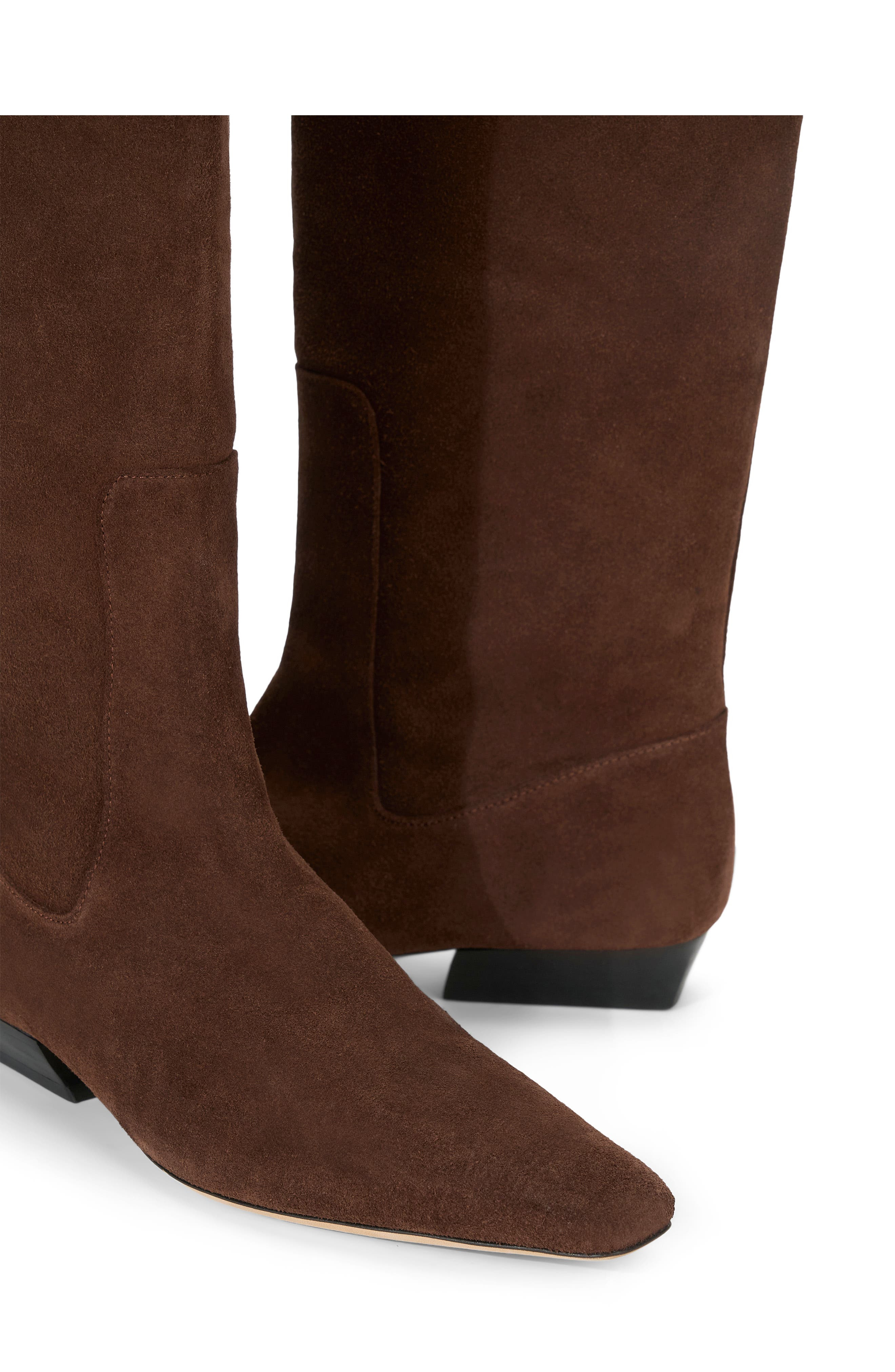 STAUD Wally Knee High Boot in Mahogany at Nordstrom - 4