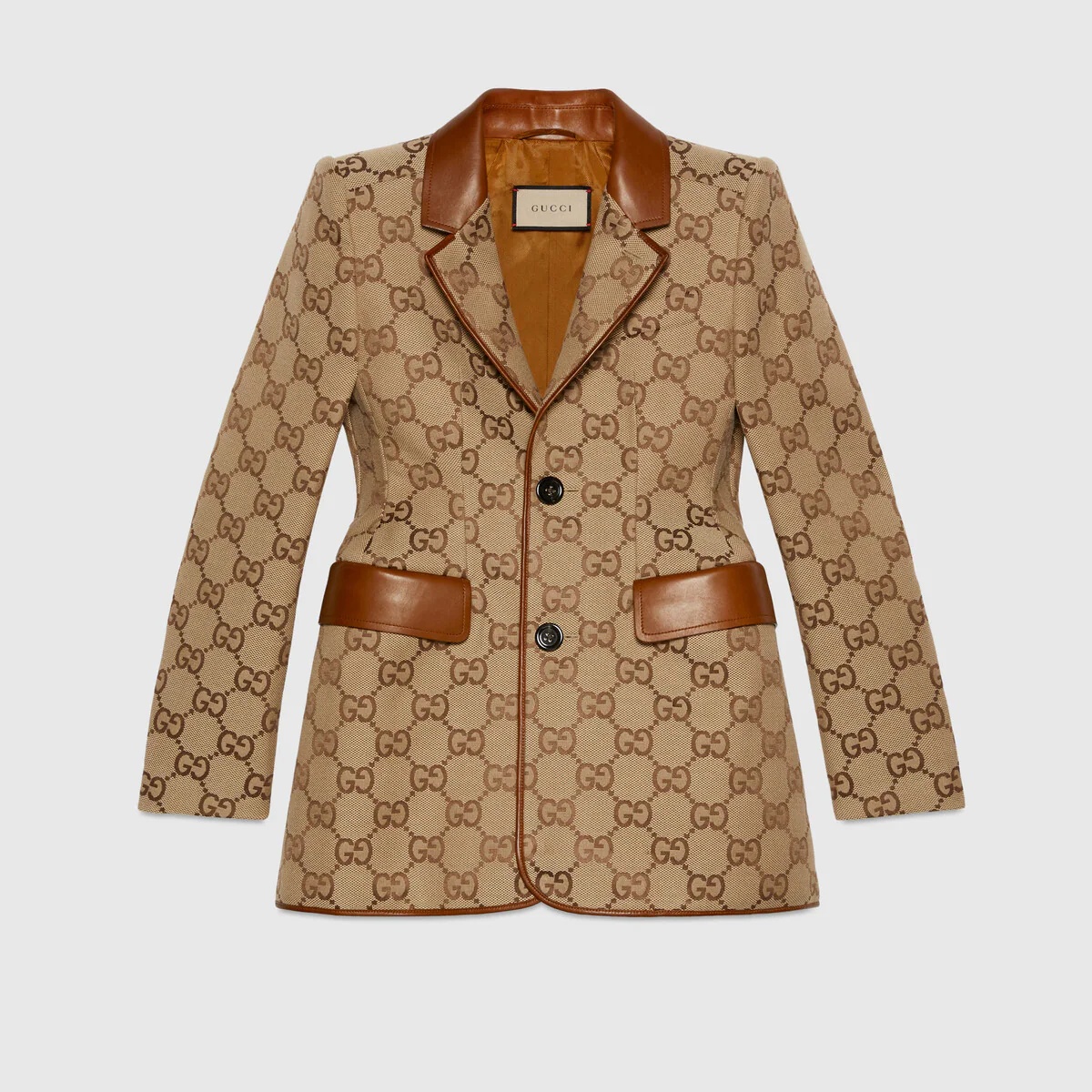 The Hacker Project maxi GG Hourglass jacket - 1