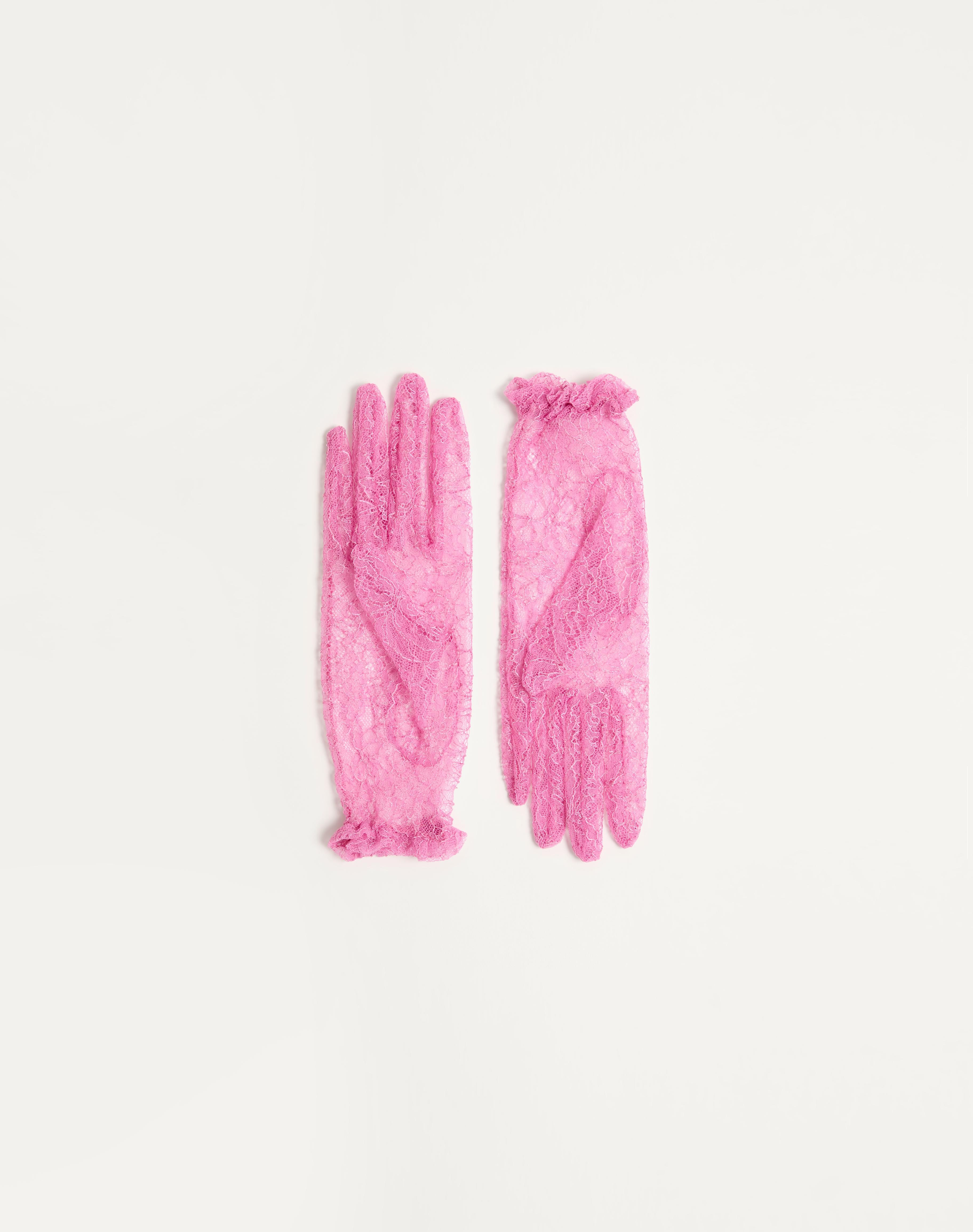 VLOGO SIGNATURE LACE GLOVES - 4