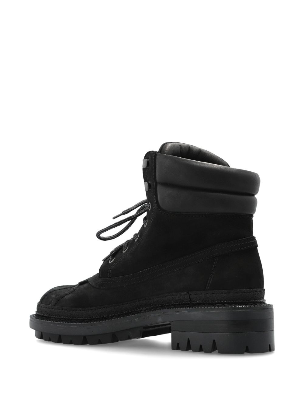 Army padded lace-up boots - 4