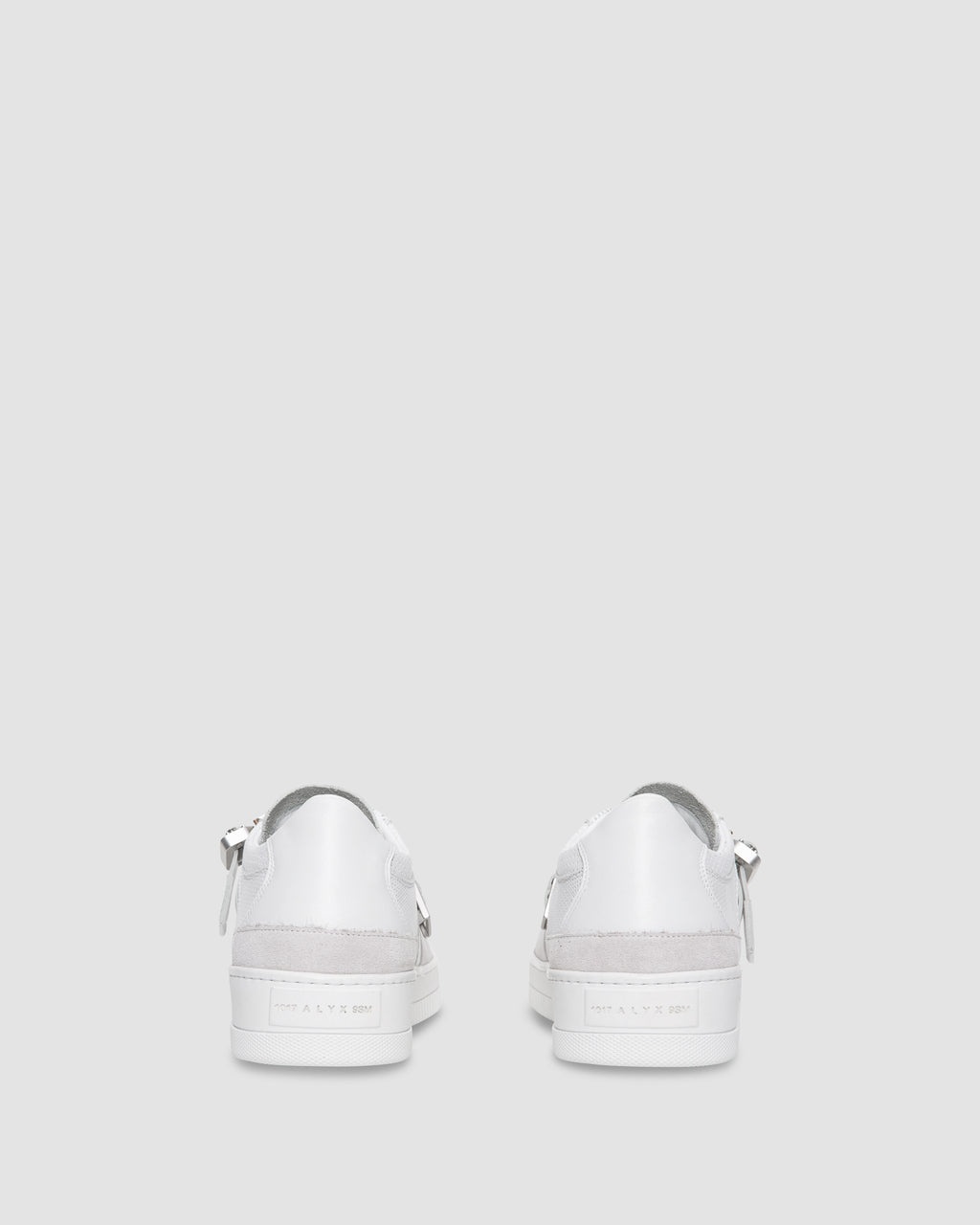 LEATHER BUCKLE LOW TRAINER - 5