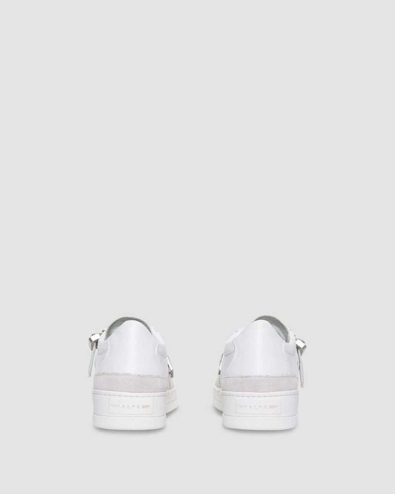 LEATHER BUCKLE LOW TRAINER 5