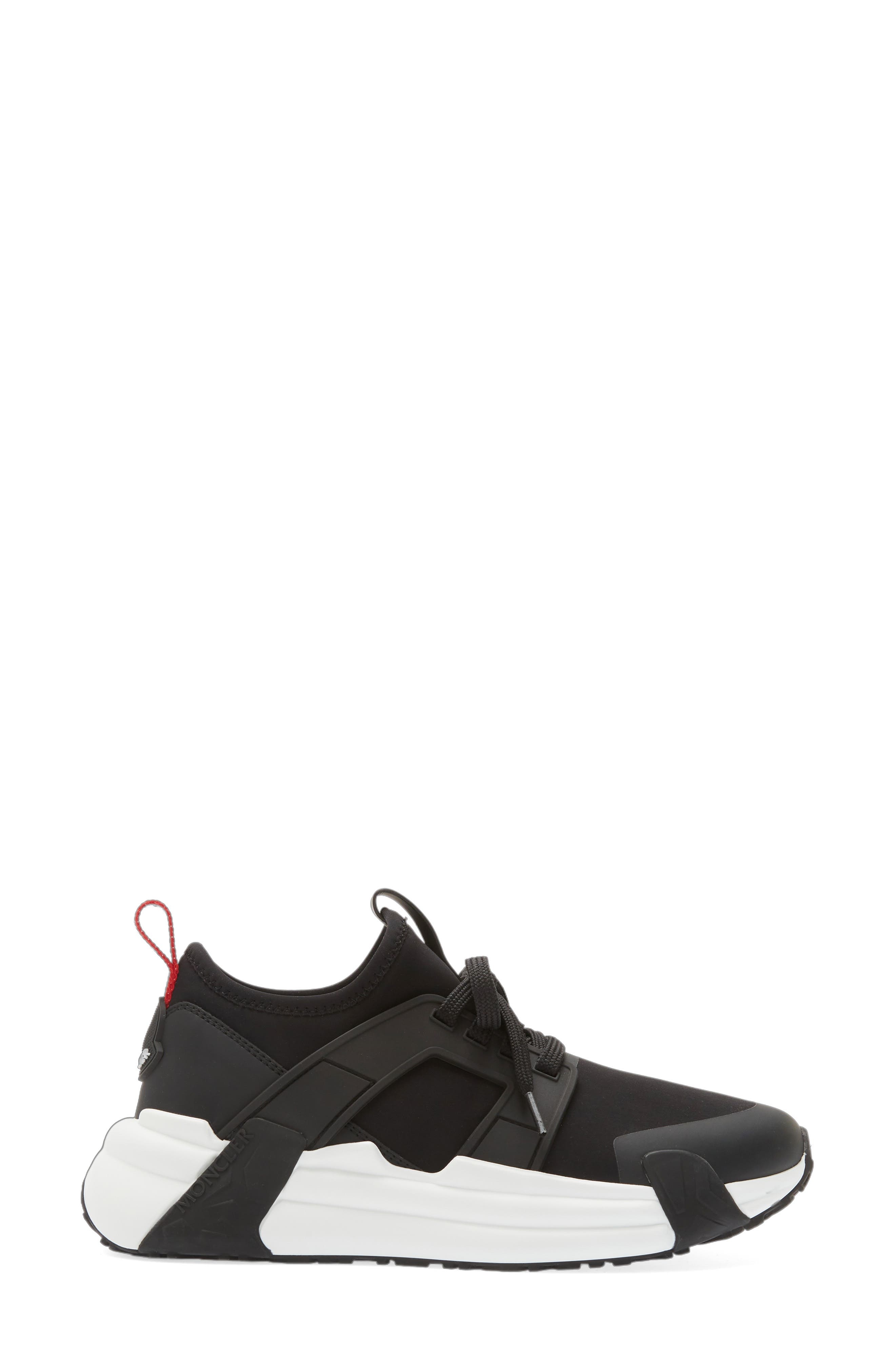 Moncler Lunarove Sneaker in Black/Black at Nordstrom - 3