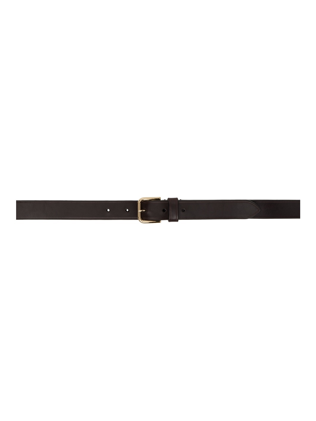Brown Leather Belt - 1