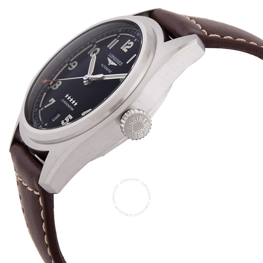 Longines Spirit Automatic Chronometer Black Dial Men's Watch L3.410.4.53.0 - 2