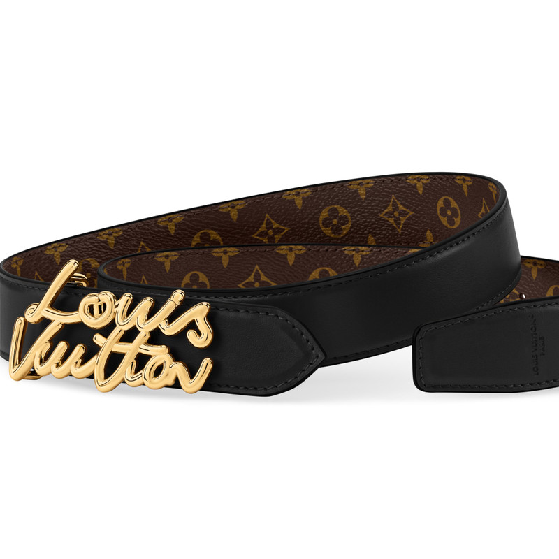 Louis Vuitton LV Script 30mm Belt outlook