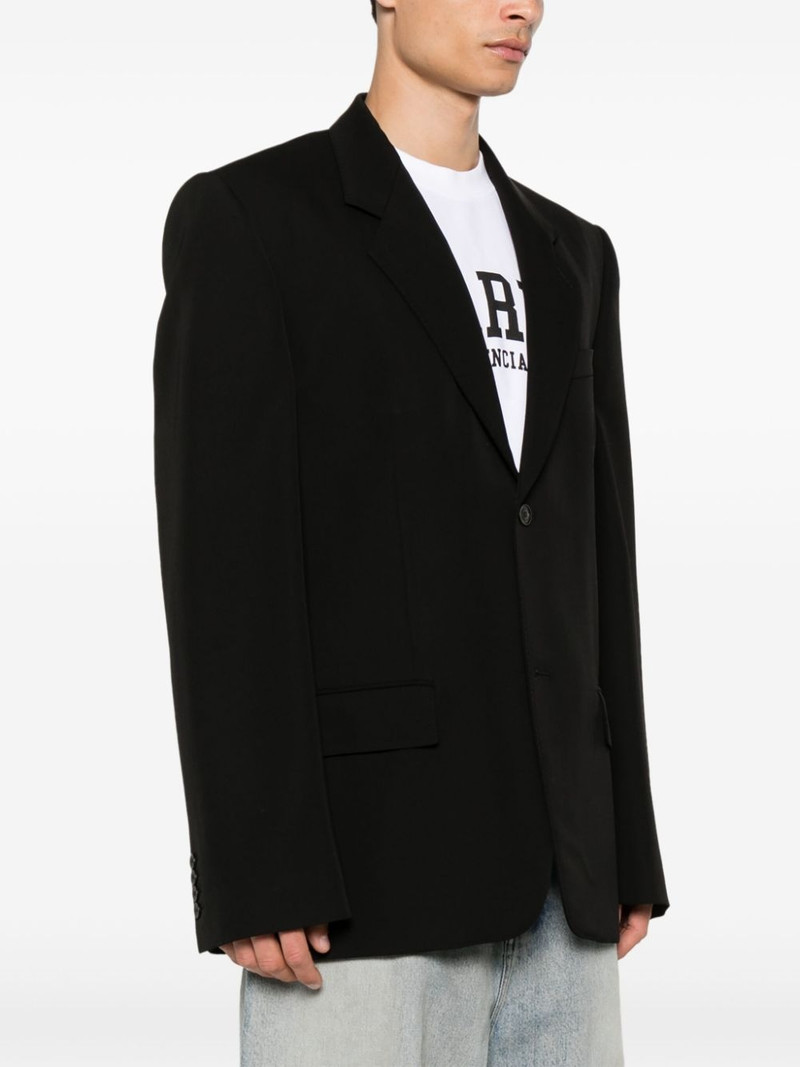 single-breasted wool blazer 4
